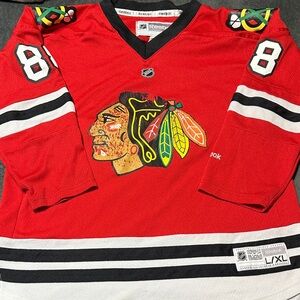 Reebok Red and Black Hockey Jersey